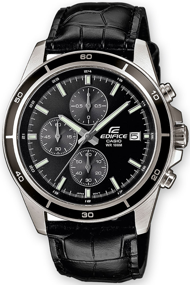 Casio EFR-526L-1AVUEF Uomo Nero 144973