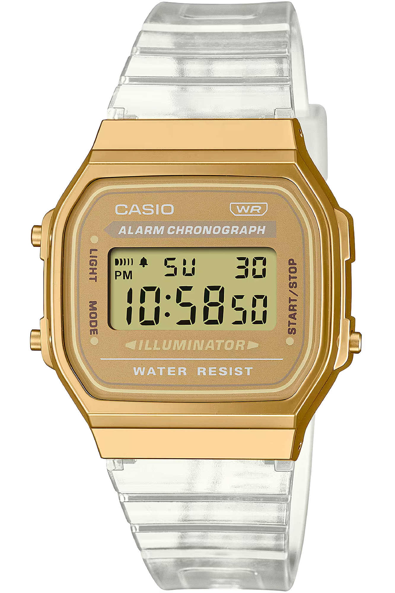 Casio A168XESG-9AEF Unisex Bianco 149459