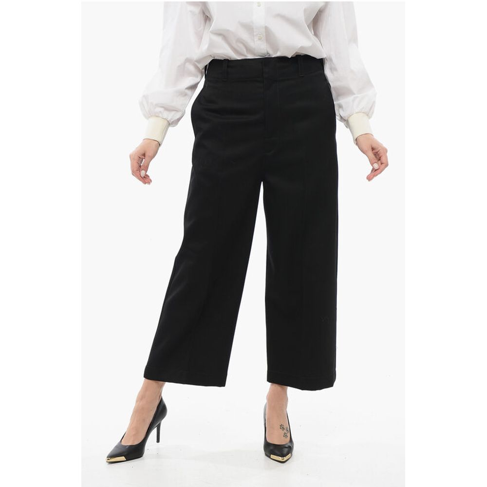 Wool Cropped Pants