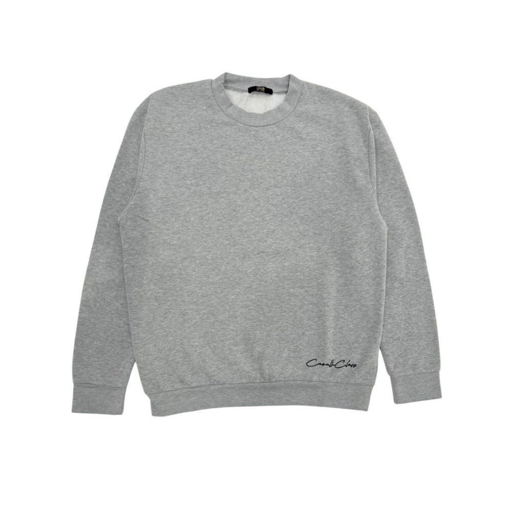 Gray Cotton Women Hoodie