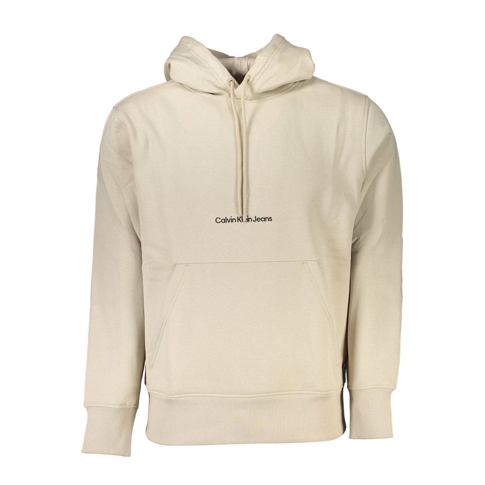 Beige Cotton Sweater