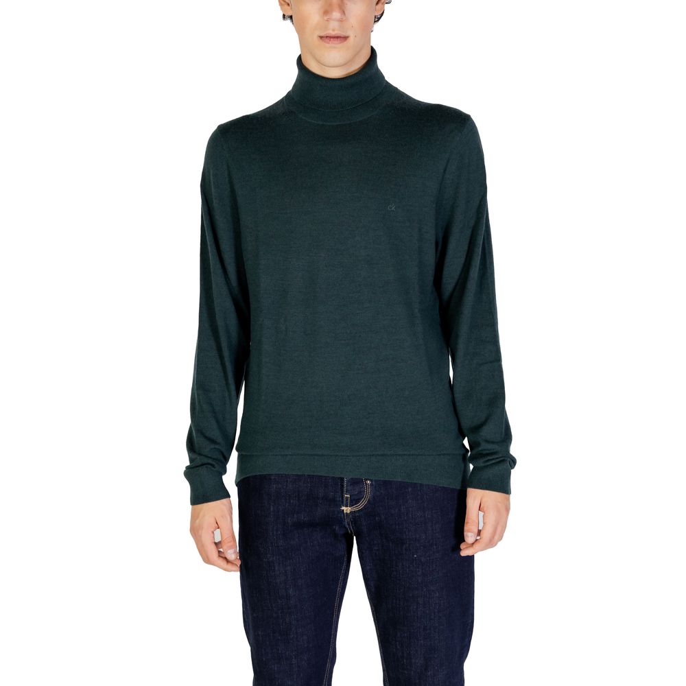 Green Wool Turtleneck