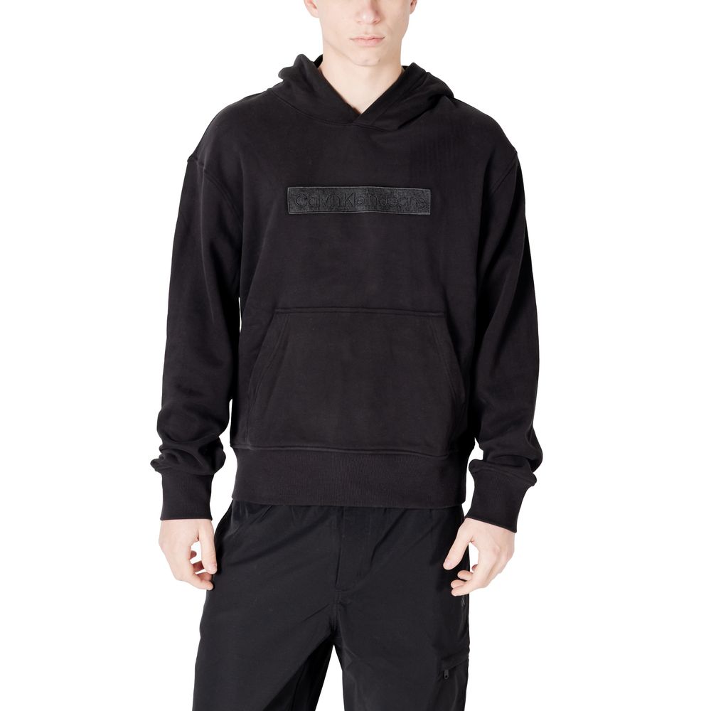 Black Cotton Hoody