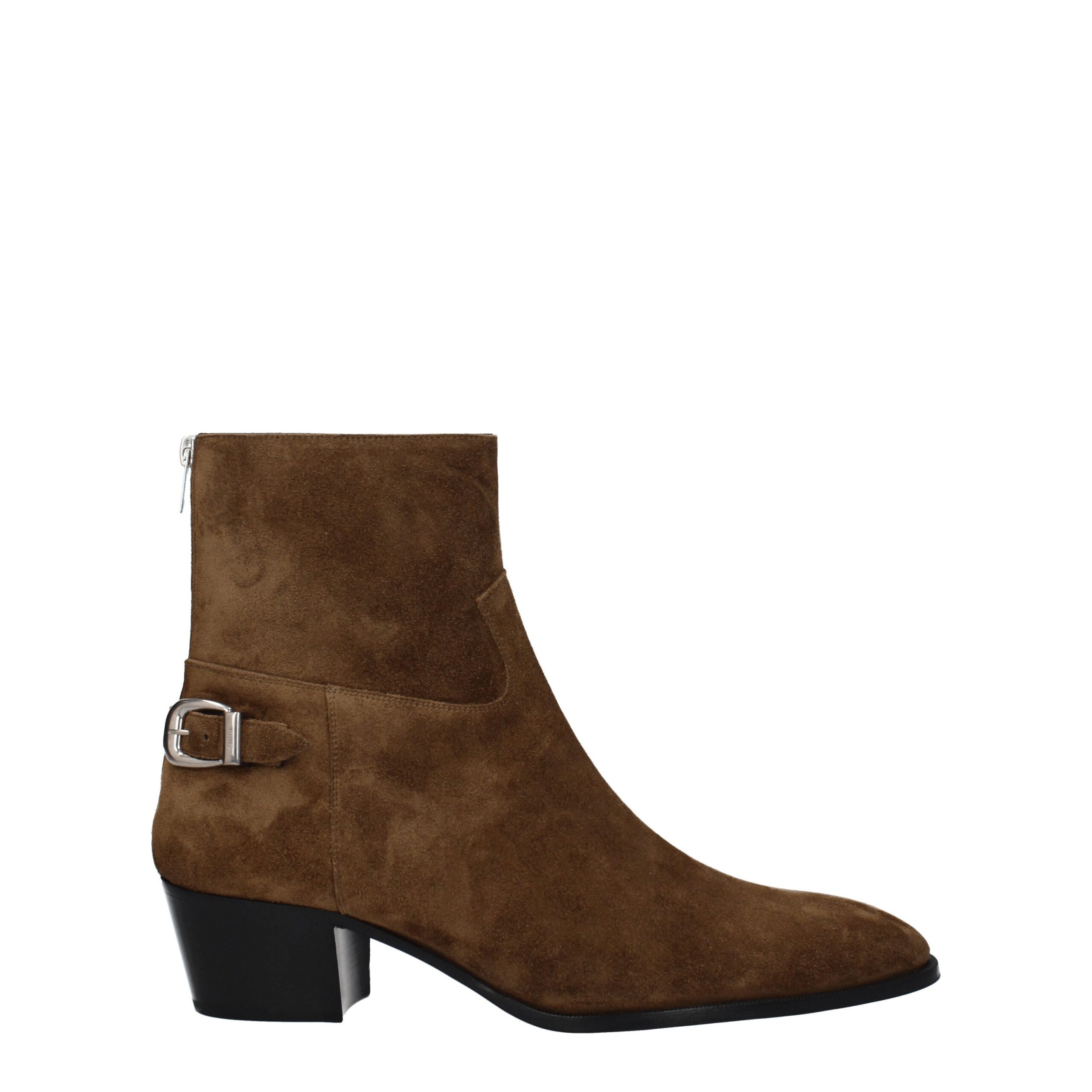 Brown Leather Ankle