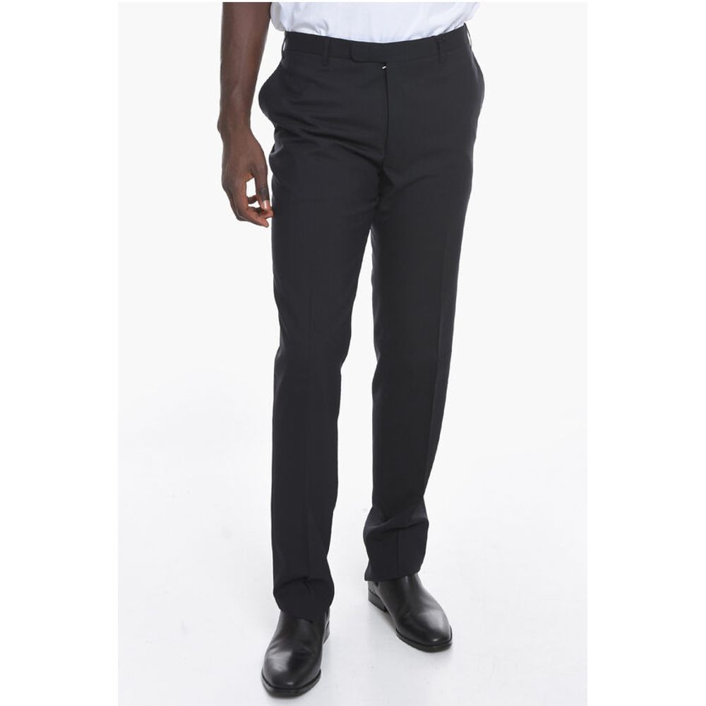 CC COLLECTION Virgin-wool REFINED Chino Pants