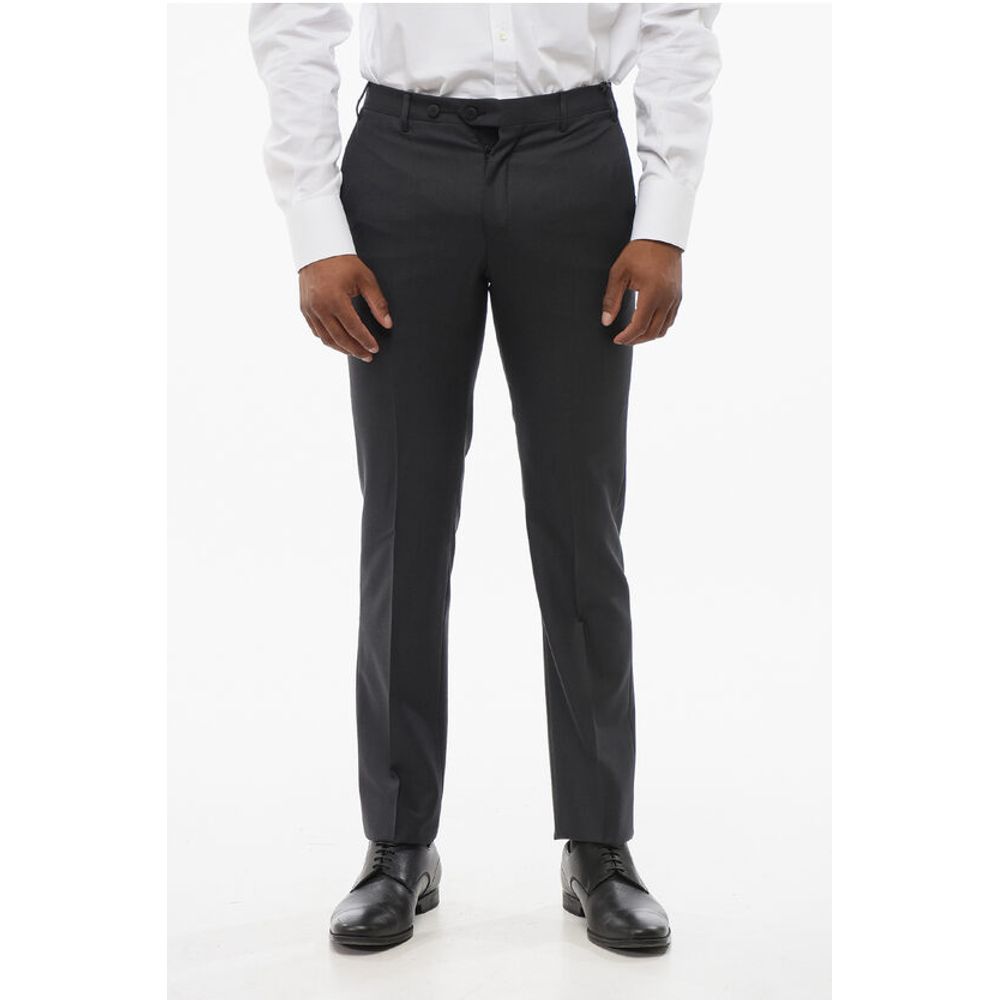 Cool Wool Pants with Four Pockets