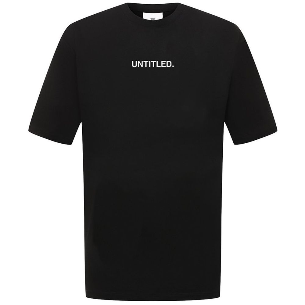 Black Cotton T-Shirt