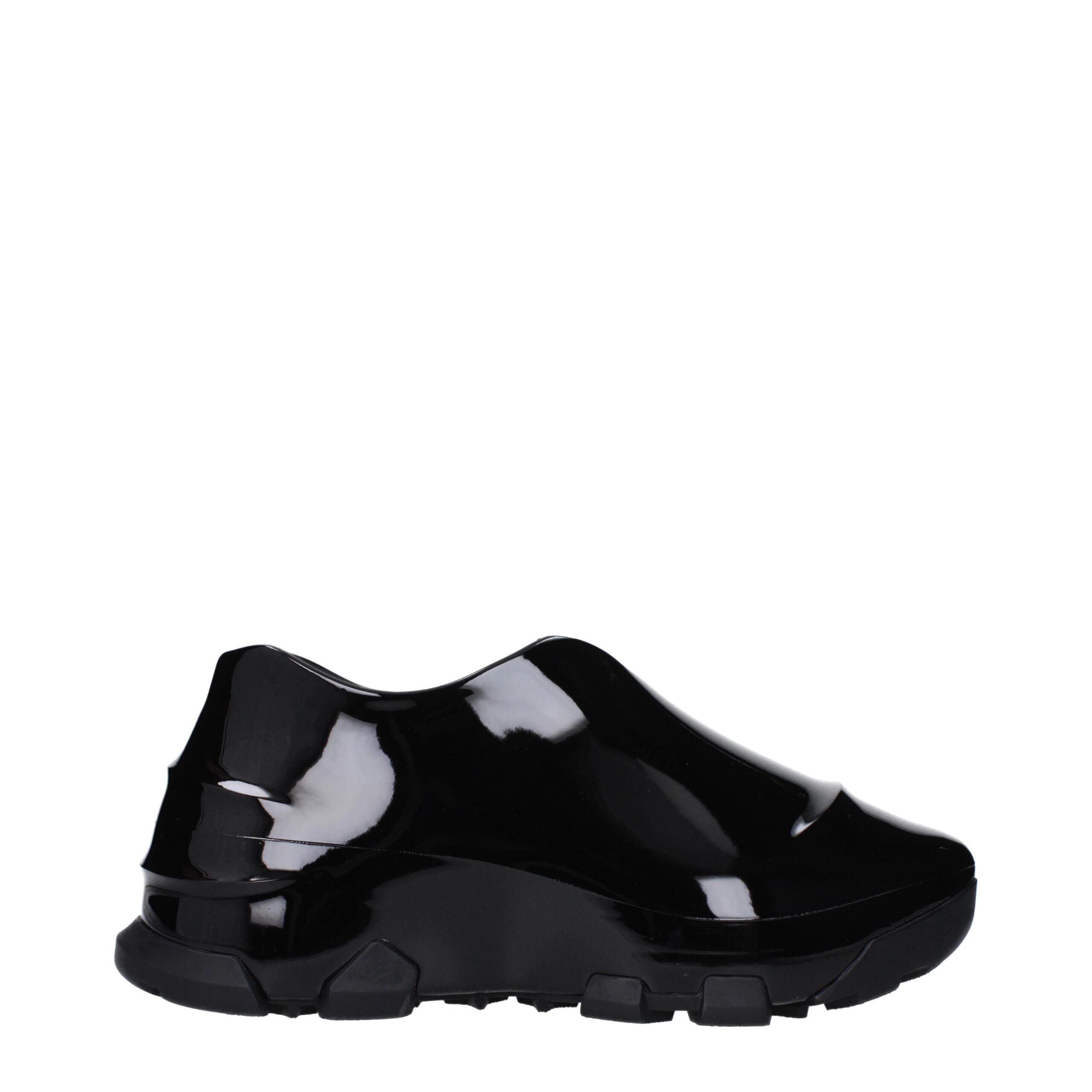 Black Cotton Sneakers
