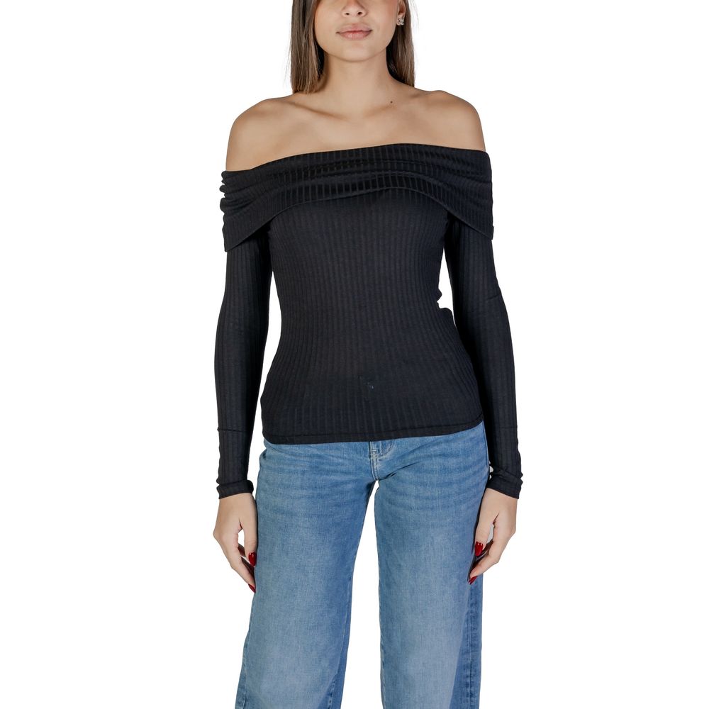 Black Viscose Sportswear