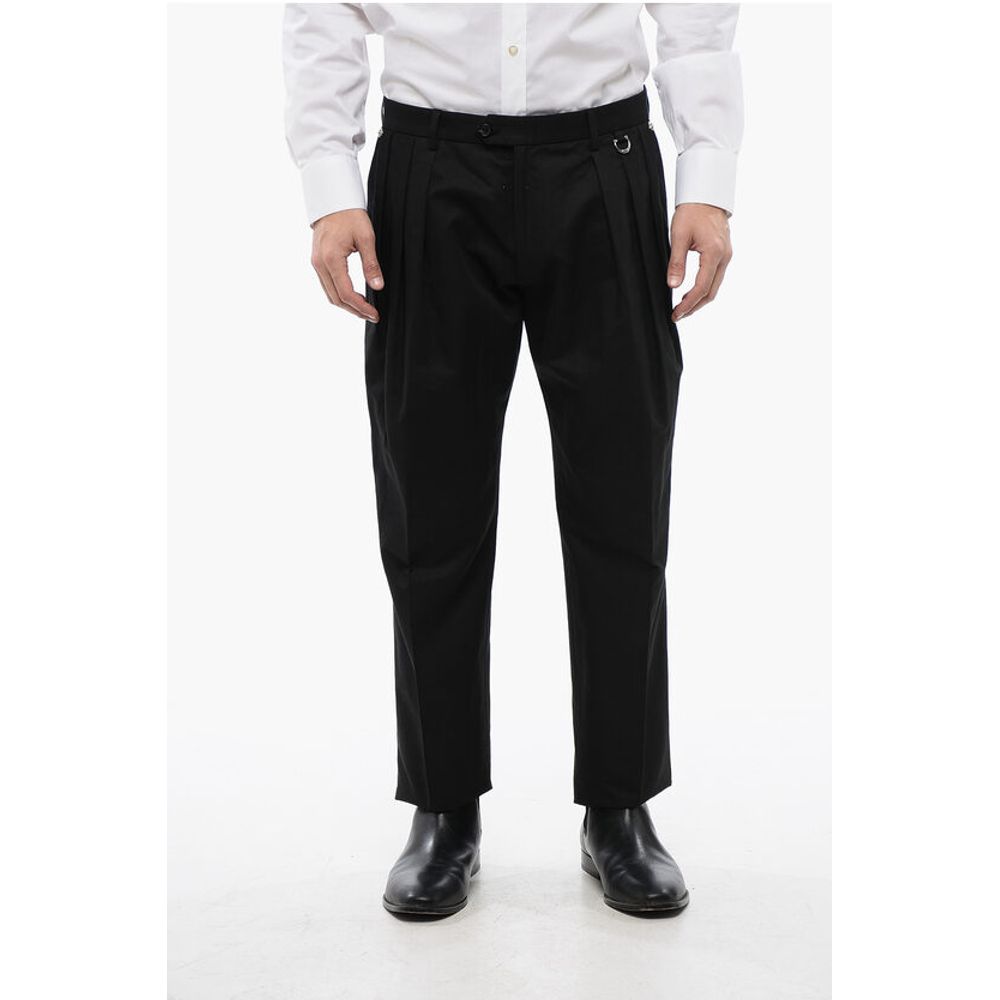 Pleated LEXNDER Pants With Stud Details
