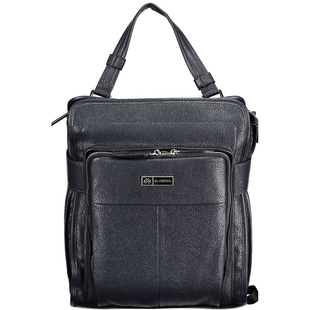 Blue Polyethylene Backpack