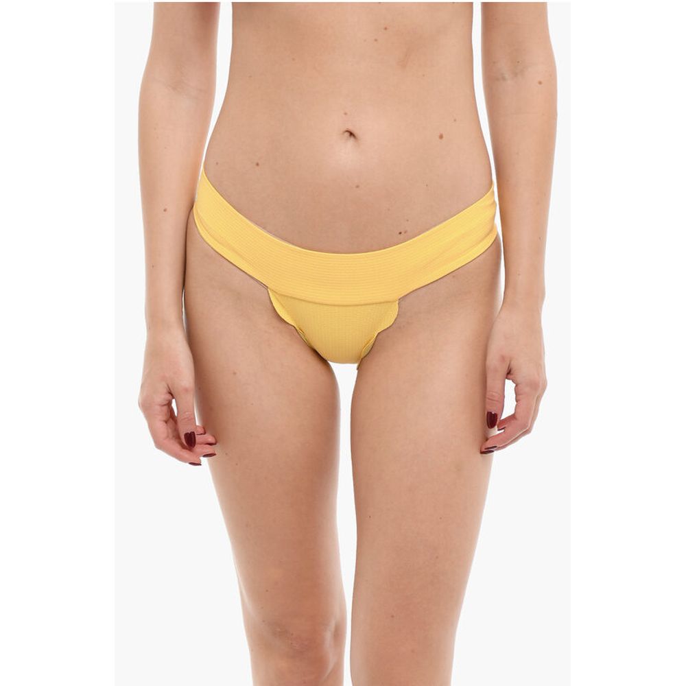 Reversible SANTA CLARA Bikini Bottom with Scalloped Hem