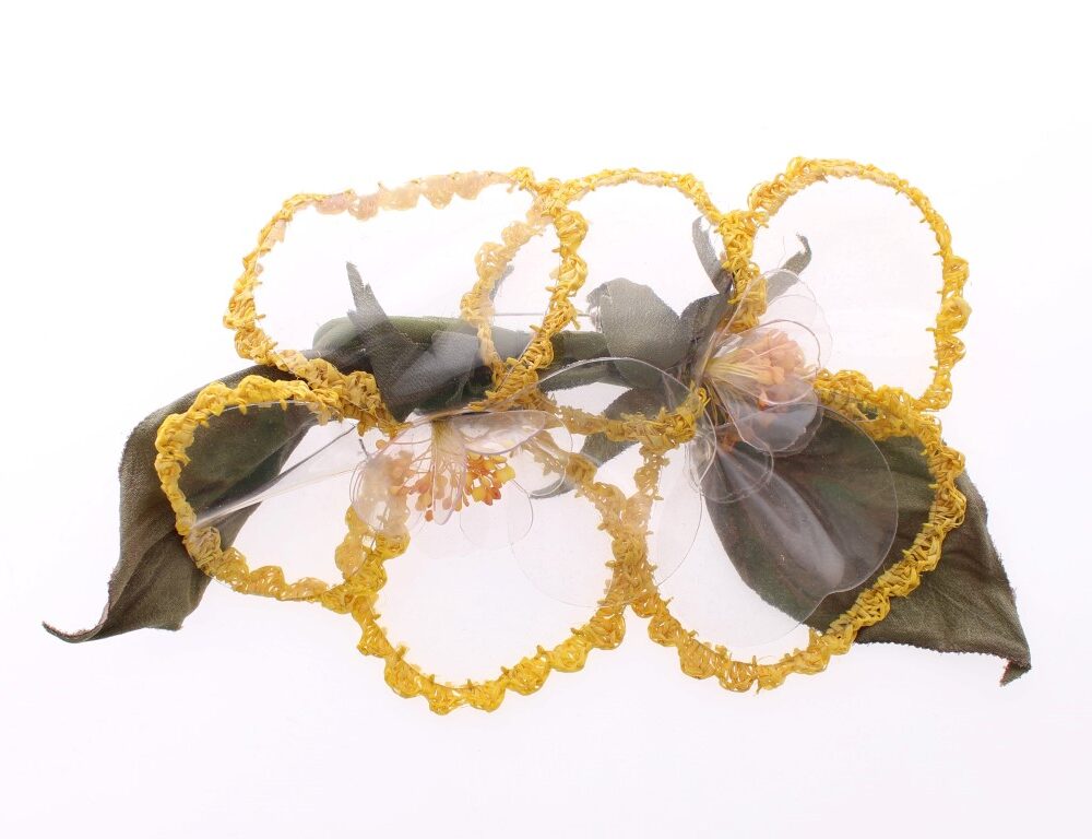 Exquisite Handmade Floral Silk Brooch