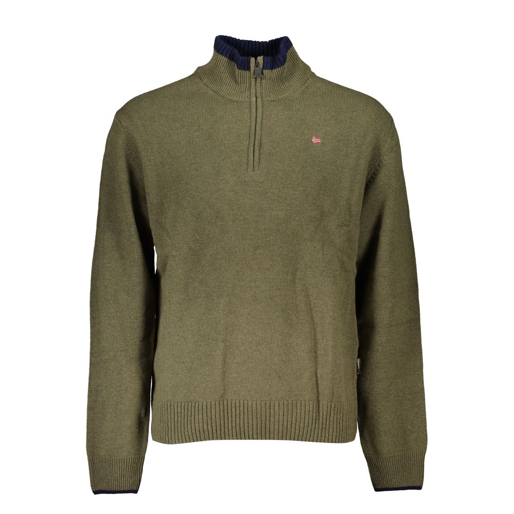Green Fabric Sweater