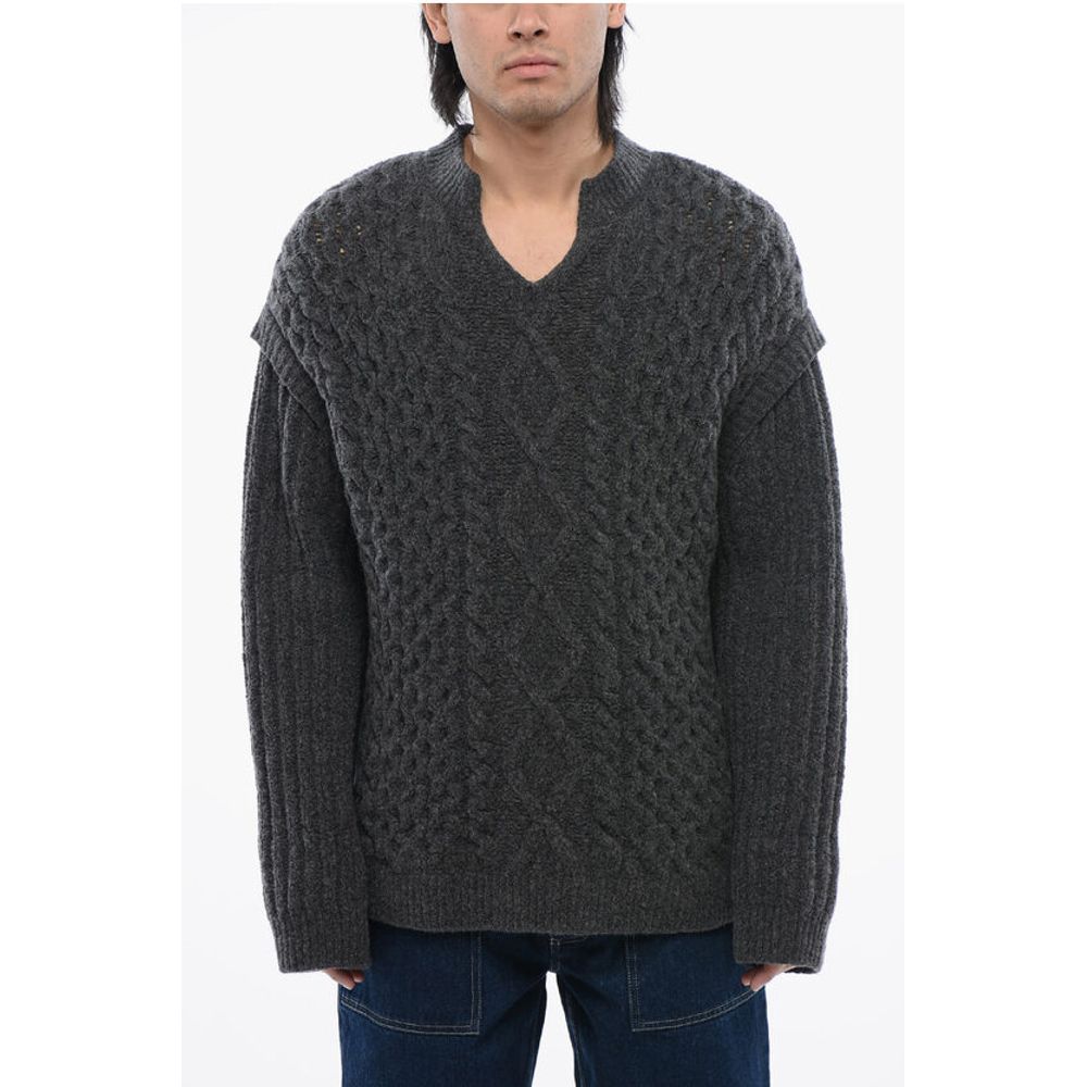 Ovrsized Merinos Wool CELSO Crew-neck Sweater