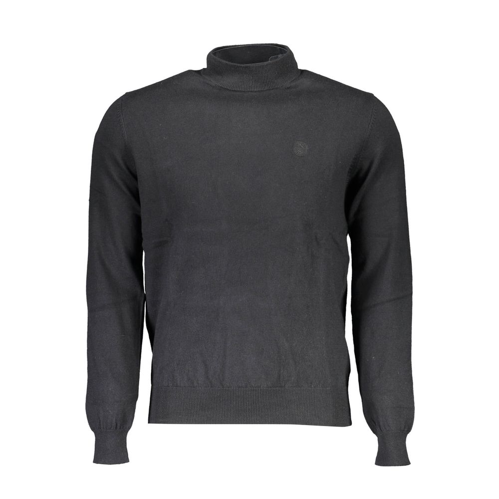 Black Cotton Sweater
