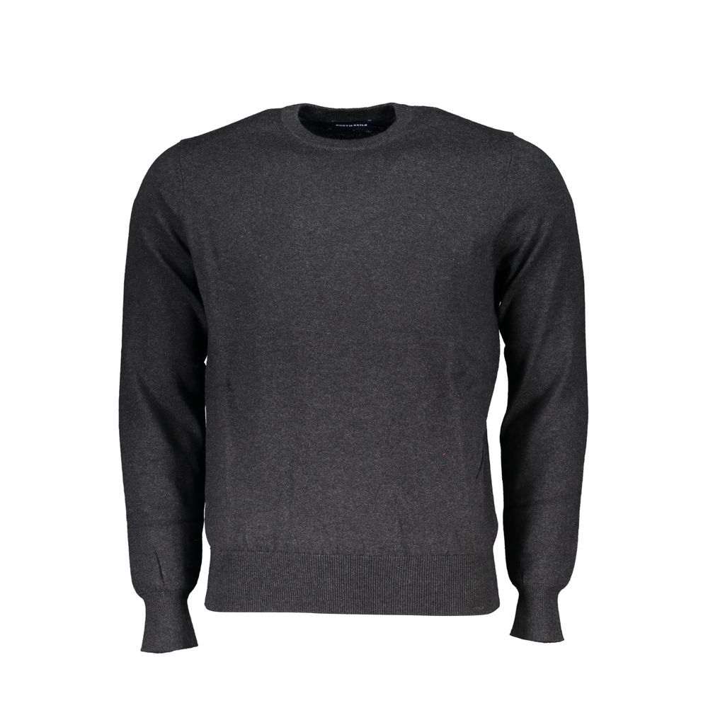 Gray Fabric Sweater