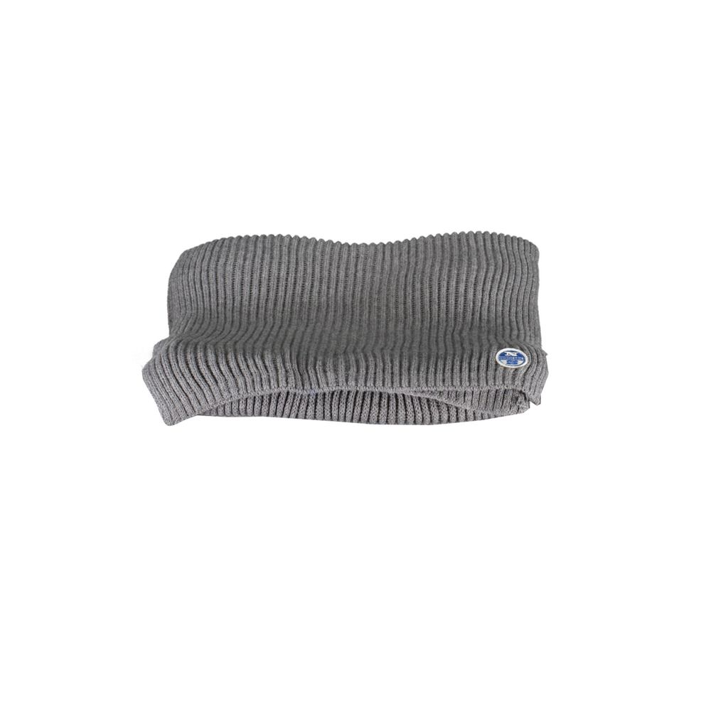 Gray Cotton Scarf