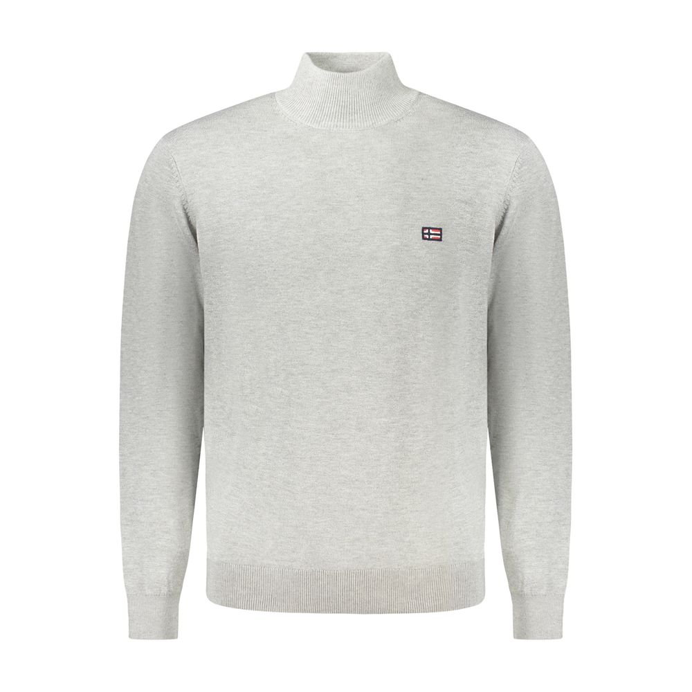 Brown Polyester Men Sweater
