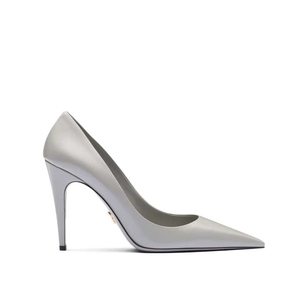 Brushed Leather Pumps