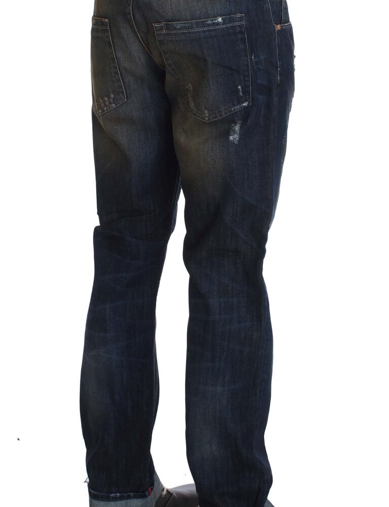 Elegant Straight Fit Men's Denim Jeans