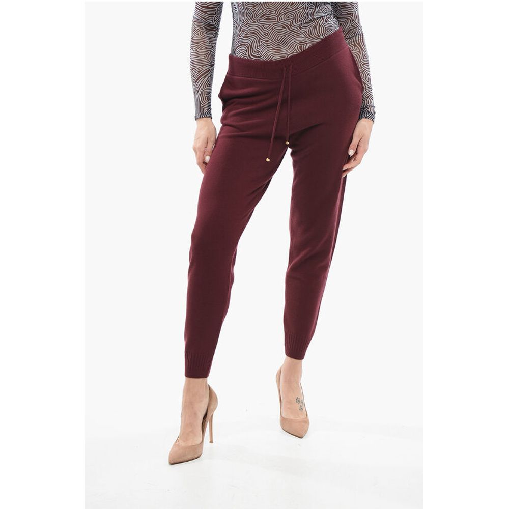 Knitted Sweatpants with Drawstring