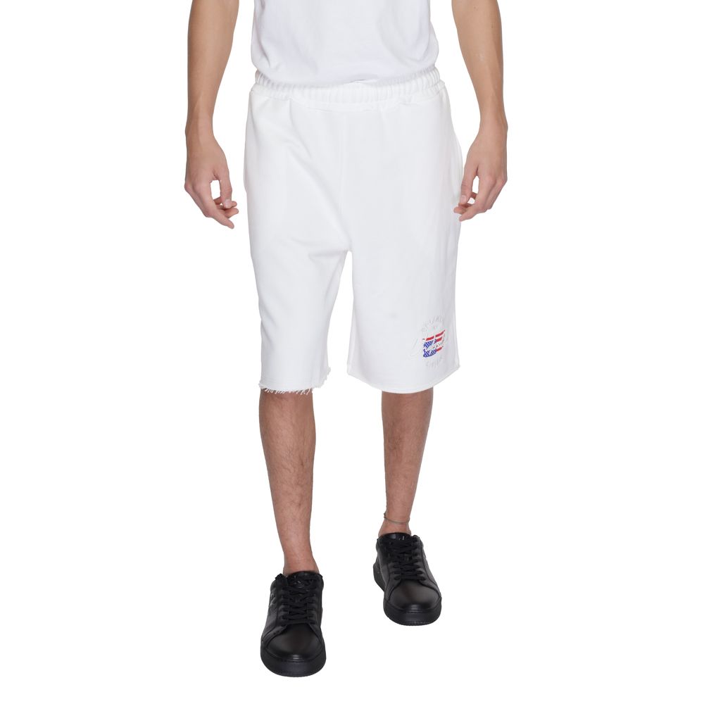 White Cotton Bermuda