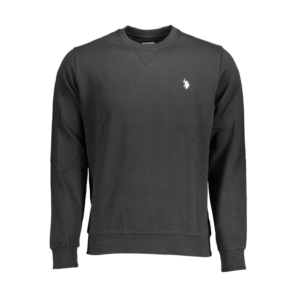 Black Cotton Sweater