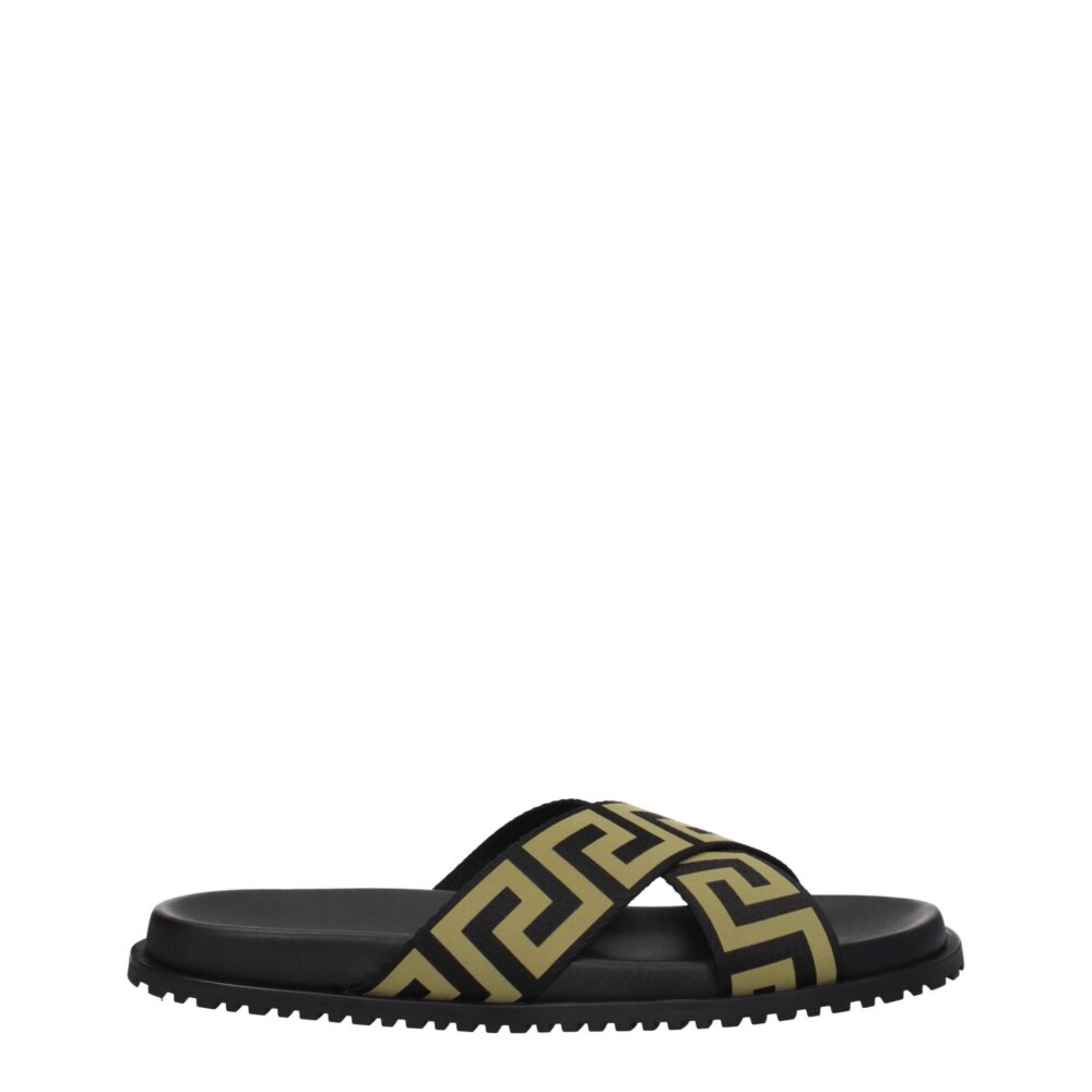 Black Fabric Slipper