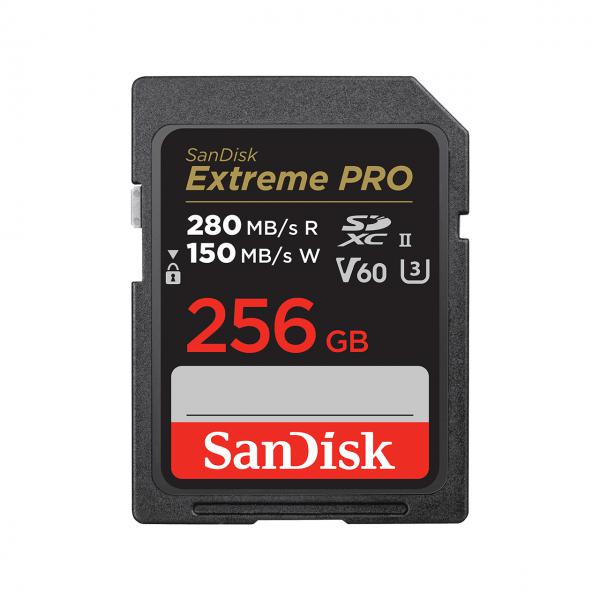 SanDisk Extreme Pro - Scheda di memoria flash - 256 GB