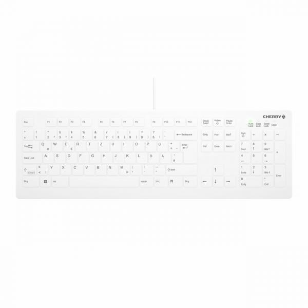 Cherry Active Key AK-C8112 - tastiera - disinfezione con salviette, profilo dei tasti piatto