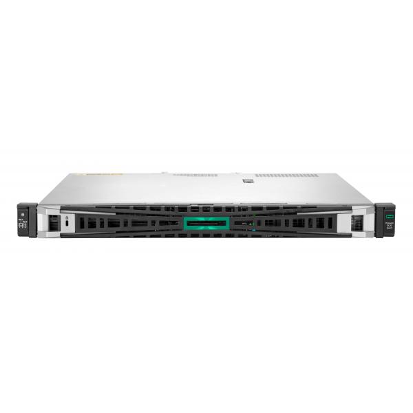 HPE ProLiant DL20 Gen11 - Server - Montaggio rack - 1 x Xeon E-2436 / 2,9 GHz - RAM: 1x DDR5 da 32 GB - Unità: 2x SSD SATA da 480 GB - Alimentazione: 1x800 W (Smart Choice)
