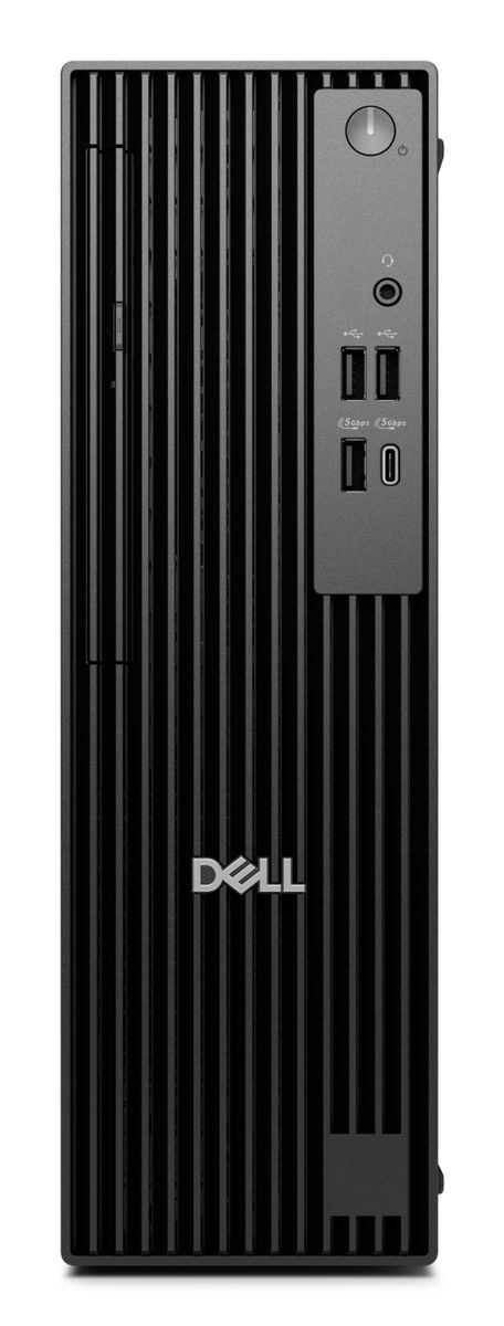 Dell Pro Slim QCS1250 - Slim Desktop - Core i5 i5-14500 / 2.6 GHz - RAM 16 GB - SSD 512 GB - NVMe - UHD Graphics 770 - 1GbE - Win 11 Pro - Monitor: keiner - Schwarz - BTS - mit 1 Jahr Vor-Ort-Basisgarantie (AT, DE - 2 Jahre)