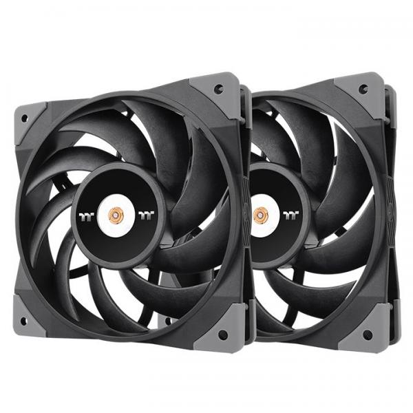 Thermaltake TOUGHFAN 12 - Ventola per case - 120 mm (confezione da 2)
