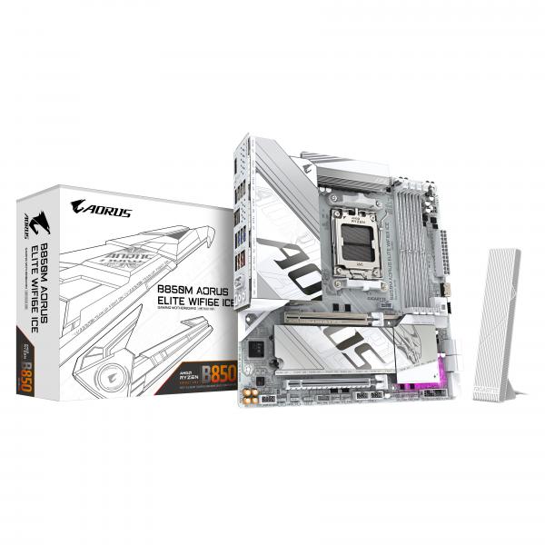 Scheda madre - GIGABYTE - B850M AORUS ELITE WIFI6E ICE