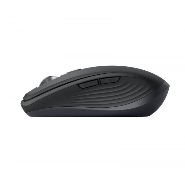 Mouse wireless - LOGITECH - MX Anywhere 3S - Bluetooth - Clic silenziosi - 6 pulsanti - Grafite