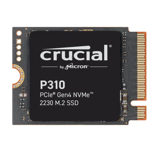 SSD CRUCIAL M.2(2230)  1TB NVMe P310 PCIE 4.0 x4 READ: 7100MB/S-WRITE: 6000MB/S CT1000P310SSD2