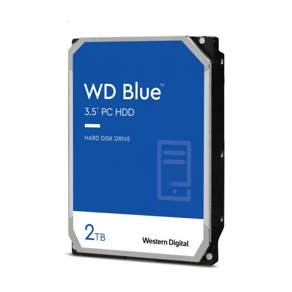 HD WD SATA 2TB 3.5" BLUE 7mm 5400 RPM 128mb cache - WD20EZBX