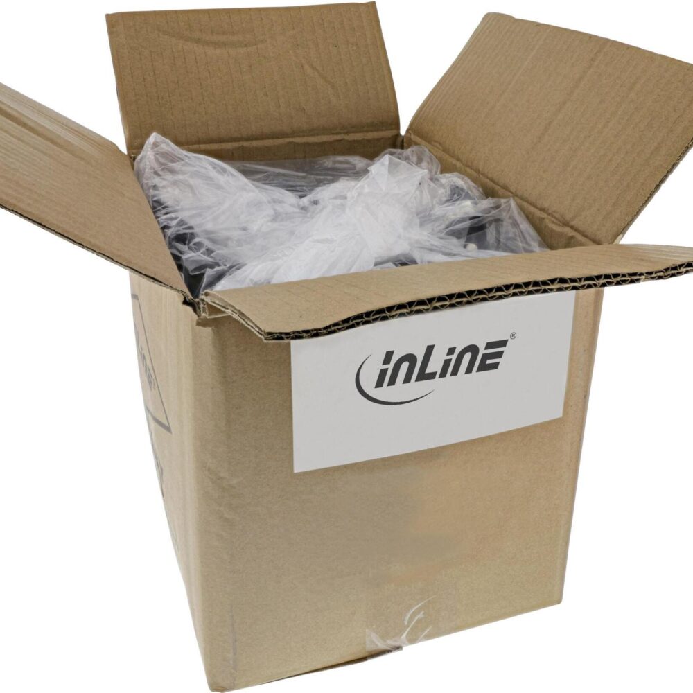 InLine 23er Bulk-Pack Serielle Verlängerung 9pol Stecker Buchse vergossen 1 1 - Kabel - 3 m - 9-polig (B-12233)