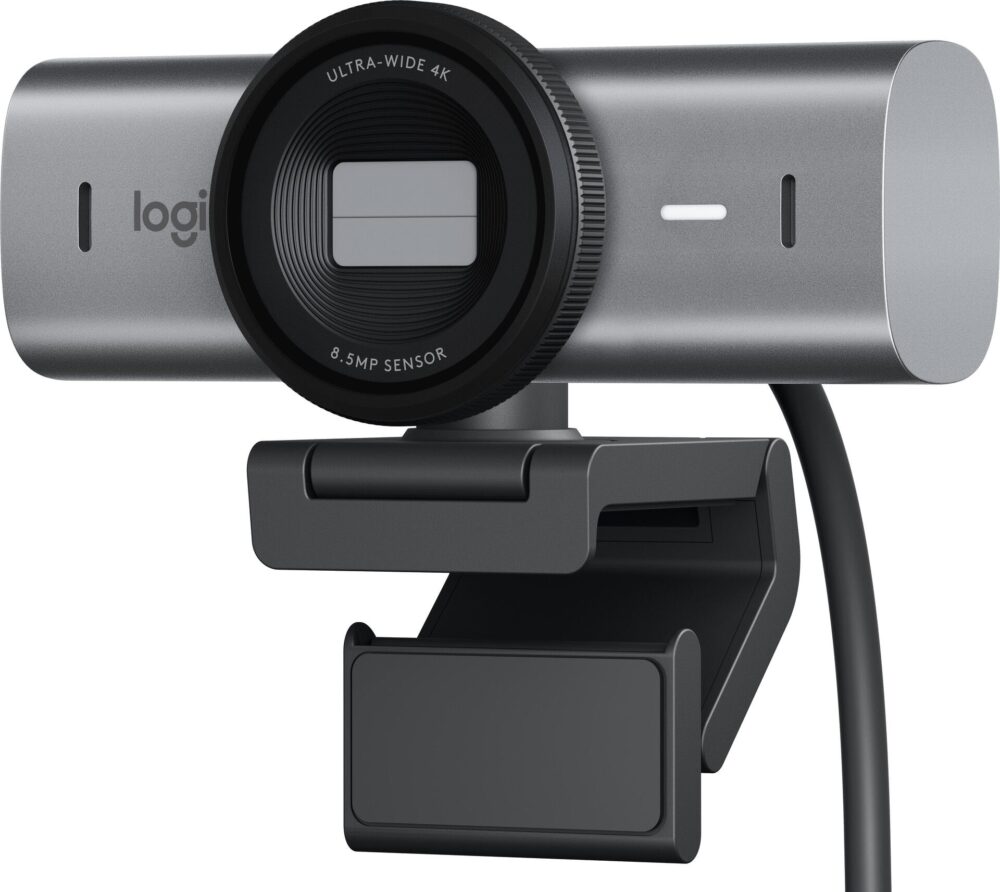Logitech MX Brio 705 for Business - Webcam - Farbe - 8,5 MP - 4096 x 2160 - Audio - USB-C (960-001530)