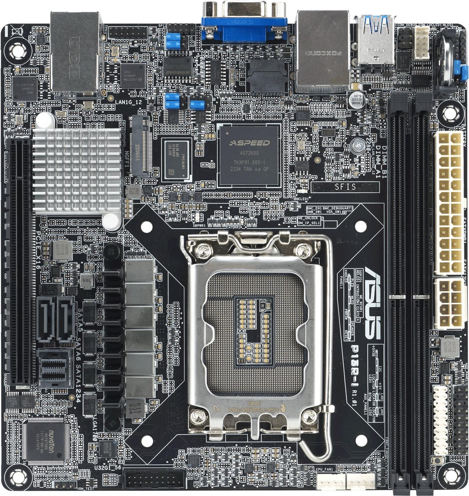 ASUS P13R-I - Motherboard - Mini-ITX - LGA1700-Sockel (90SB0CR0-M0UAY0)