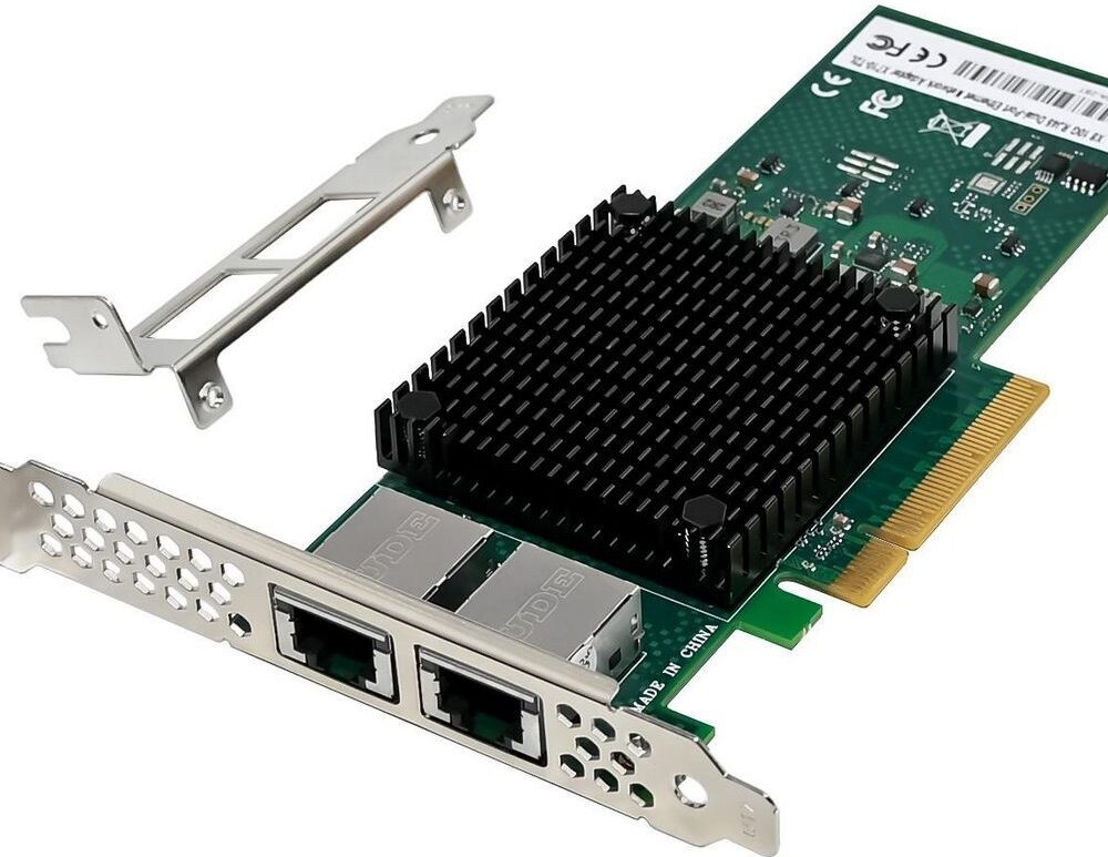 MicroConnect Network Card PCIe x8 X710T2L 2×/NBASE-T Server (MC-PCIEX8-X710T2L)