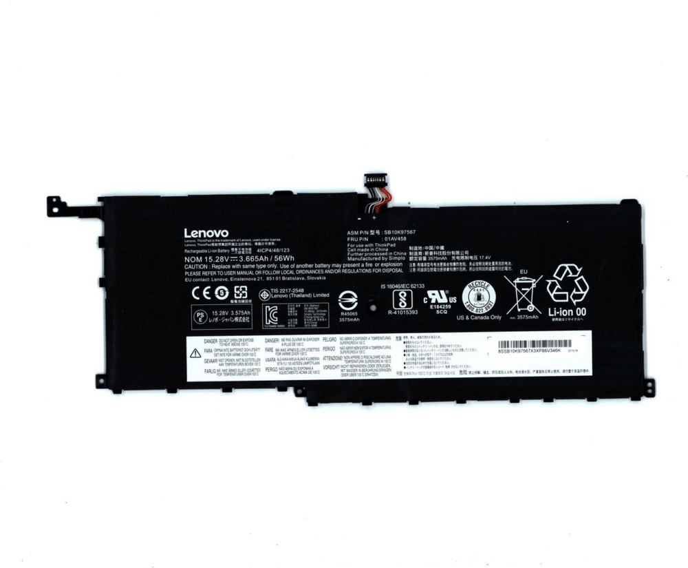 Lenovo BATTERY Internal 4c 52Wh LiIon (01AV457)