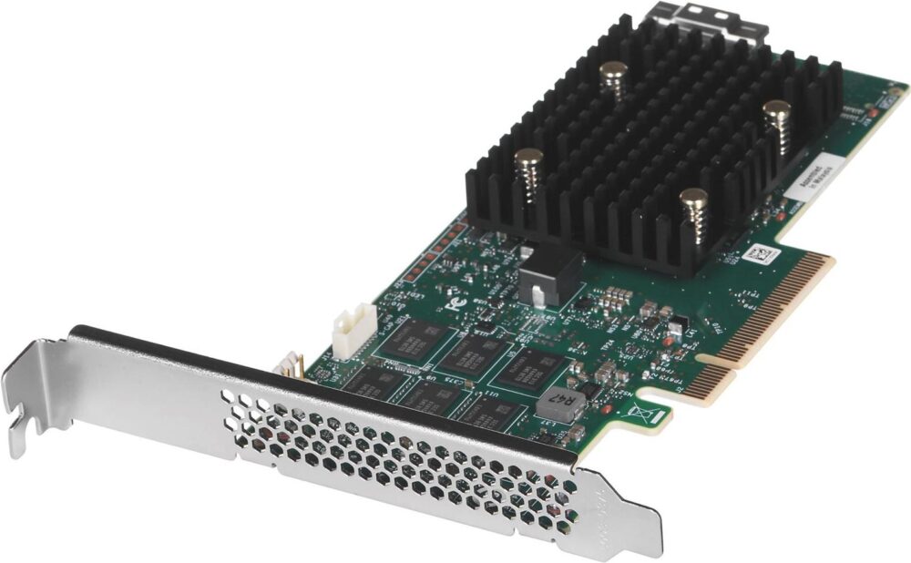 Broadcom MegaRAID 9560-8i - Speichercontroller (RAID) - 8 Sender/Kanal - SATA 6Gb/s / SAS 12Gb/s / PCIe 4,0 (NVMe) - RAID 0, 1, 5, 6, 10, 50, JBOD, 60 - PCIe 4,0 x8 (05-50077-01)