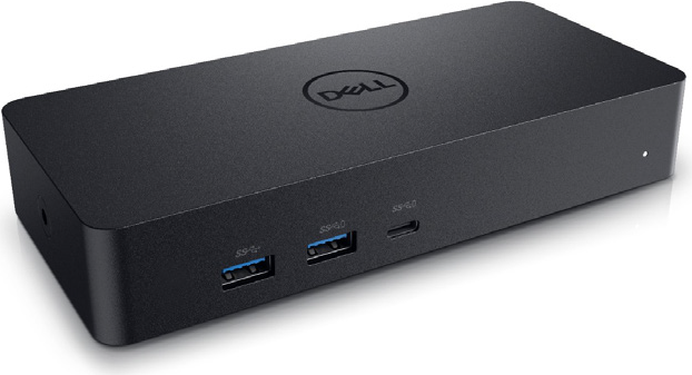 DELL D6000S - Verkabelt - USB 3.2 Gen 1 (3.1 Gen 1) Type-A - USB Typ-A - USB Typ-C - 10,100,1000 Mbit/s - Schwarz - 3840 x 2160 Pixel (DELL-D6000S)