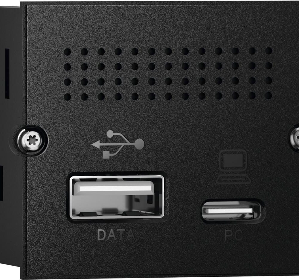 BACHMANN Modul Port Replikator 2xUSB2.0 miniDispalyport 1x USB3 TypeC, PowerDelivery (917.229)