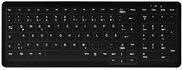 CHERRY Active Key MedicalKey AK-C7000 - Tastatur - kompakt, hygienisch, Wischdesinfektion - kabellos - 2,4 GHz - QWERTZ - Deutsch - Schwarz (AK-C7000F-FU1-B/GE)