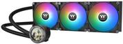 Thermaltake TH420 V2 Ultra ARGB Sync - Prozessor-Flüssigkeitskühlsystem - Kühlergröße: 420 mm - (für: LGA2066, LGA2011-3, LGA2011, LGA1700, LGA1200, LGA1156, LGA1155, LGA1151, LGA1150, AM5, AM4, AM3+, AM3, AM2+, AM2, FM2, FM1) - Kupfer - 140 mm - Schwarz (CL-W386-PL14SW-A)