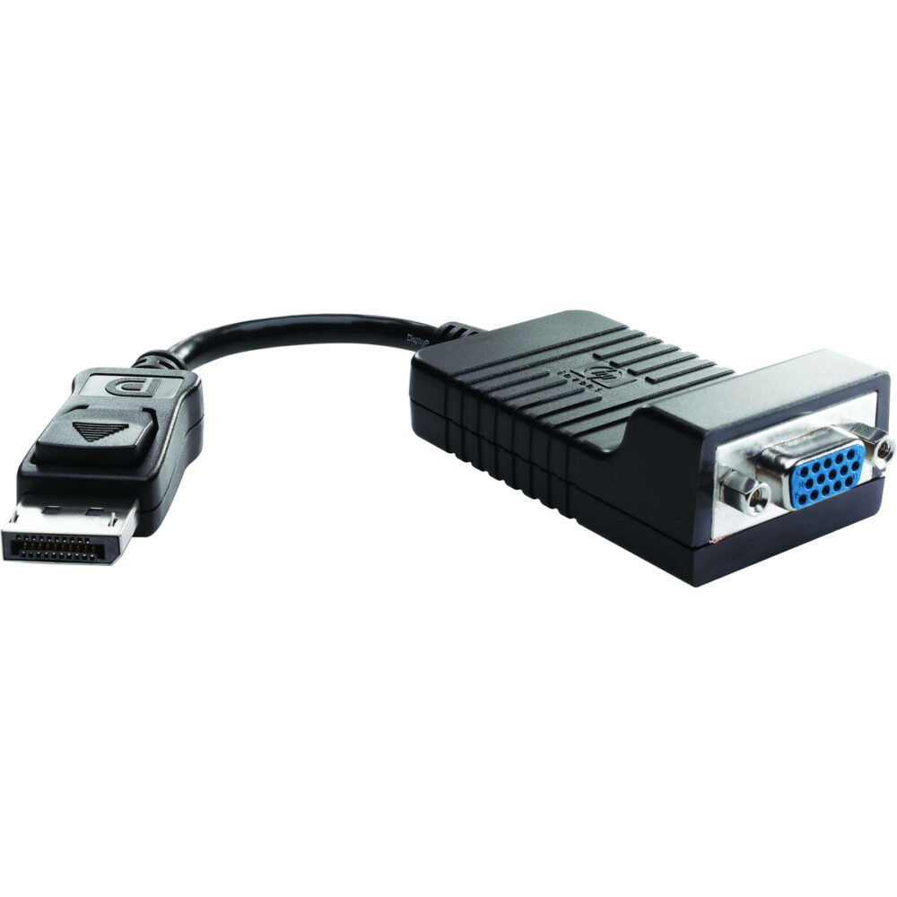 Adattatore DisplayPort con VGA HP AS615AA Nero 20 cm