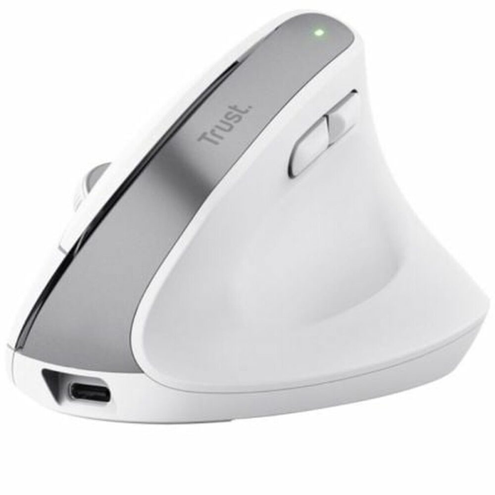 Mouse Ergonomico Ottico Trust 25399 Bianco 2400 dpi